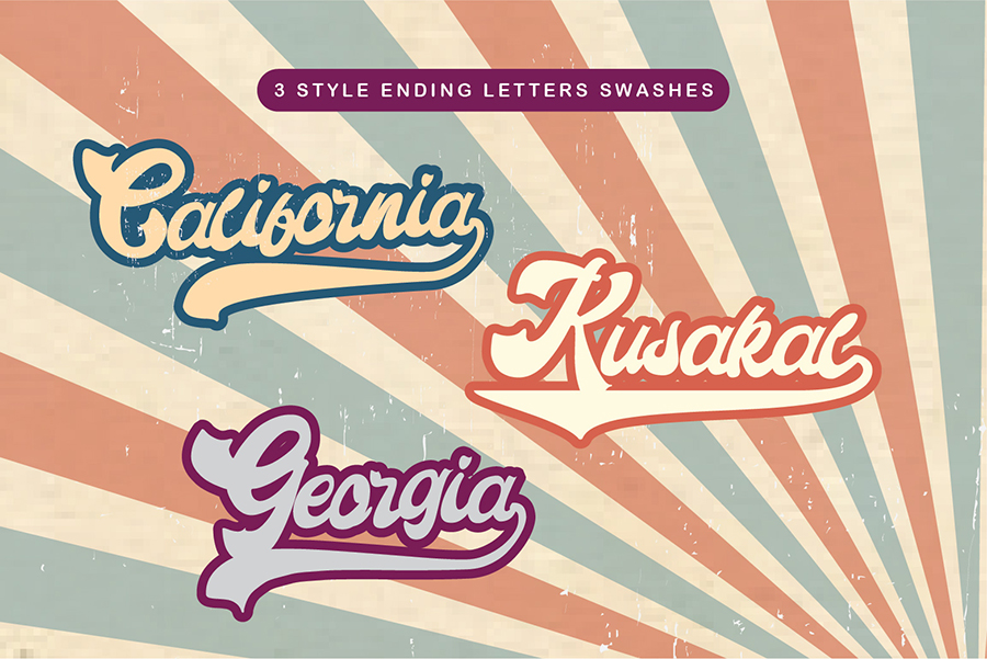 Retroholic Script Font Demo