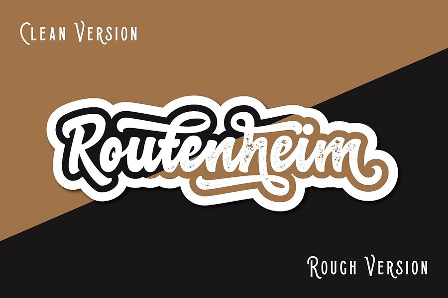 Advocate Script Font Demo