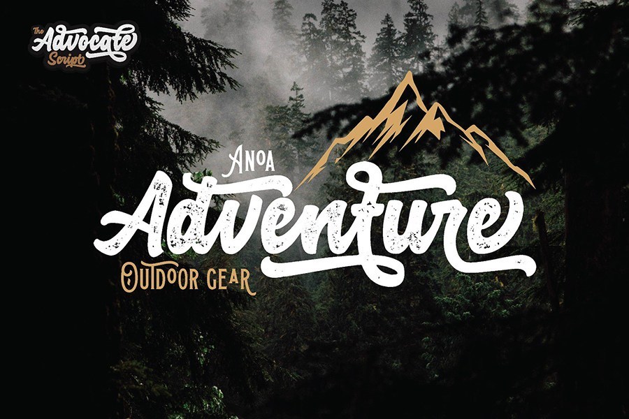 Advocate Script Font Demo