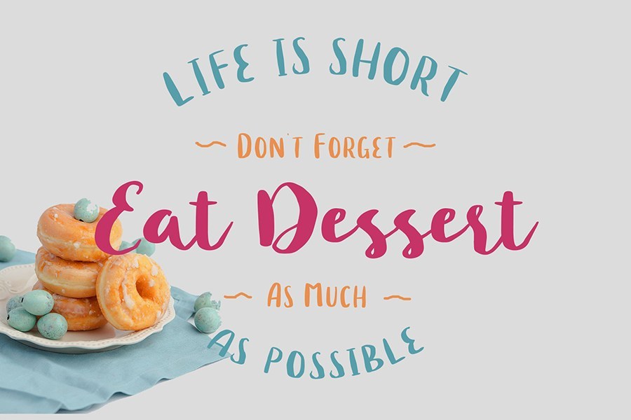 Blusty Script Font Demo