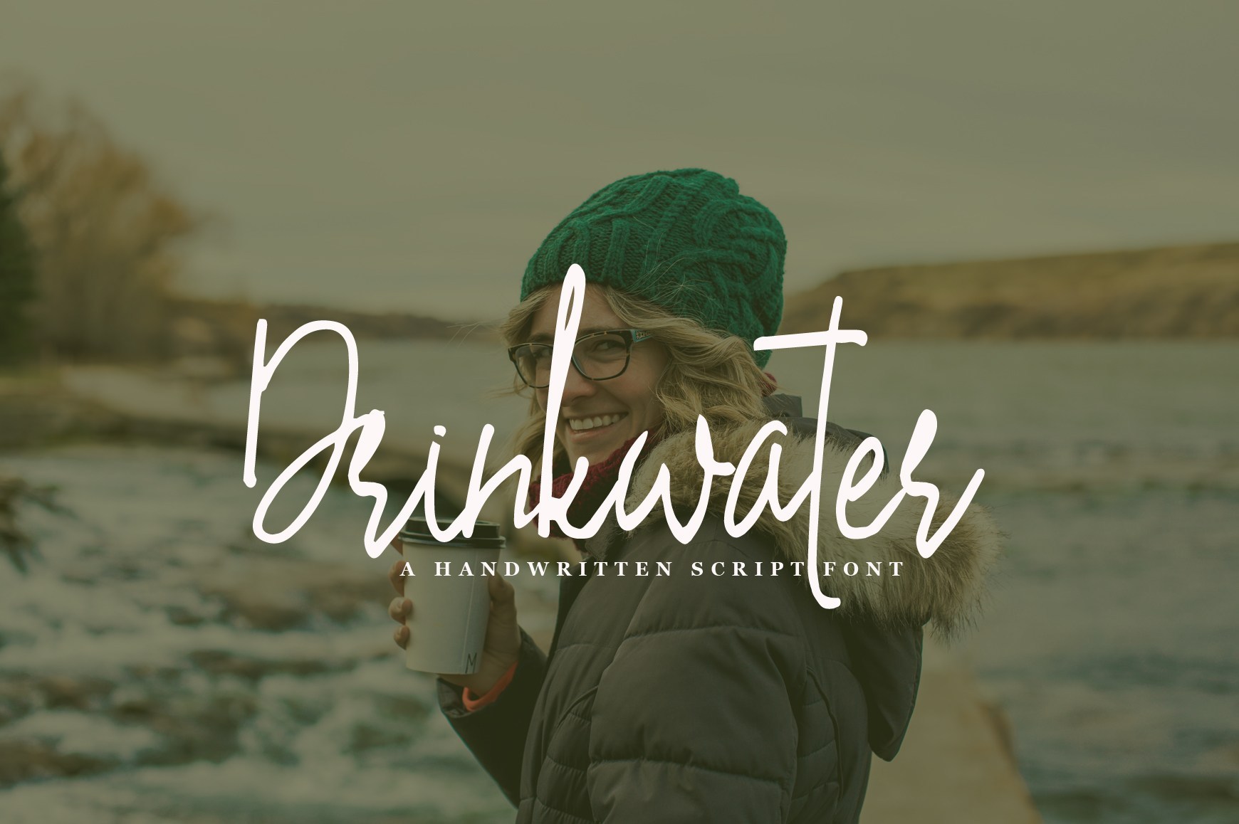 Drinkwater Script Typeface