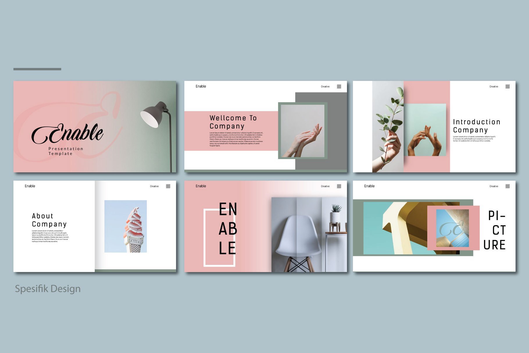 Enable Free Presentation Template