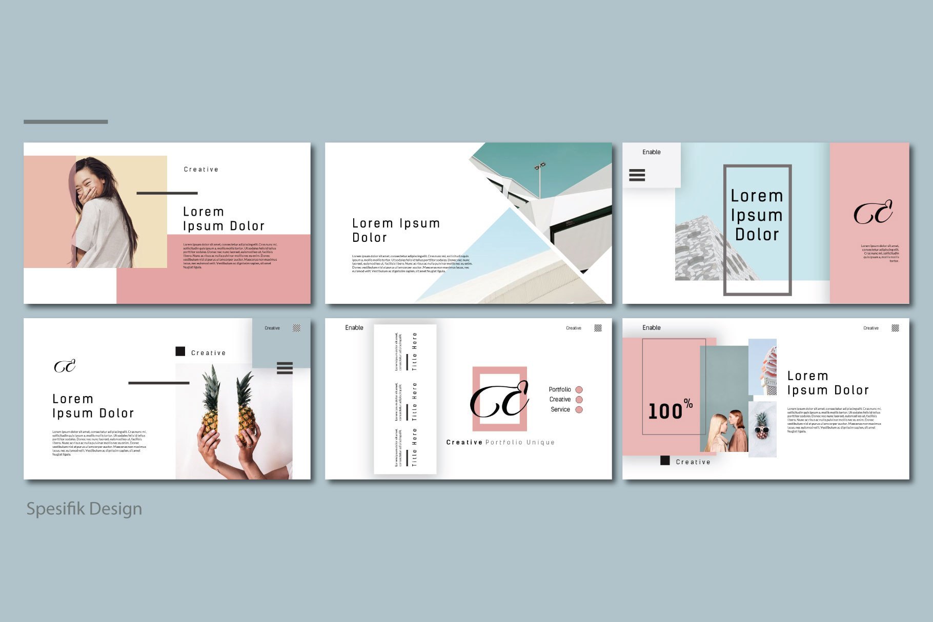 Enable Free Presentation Template