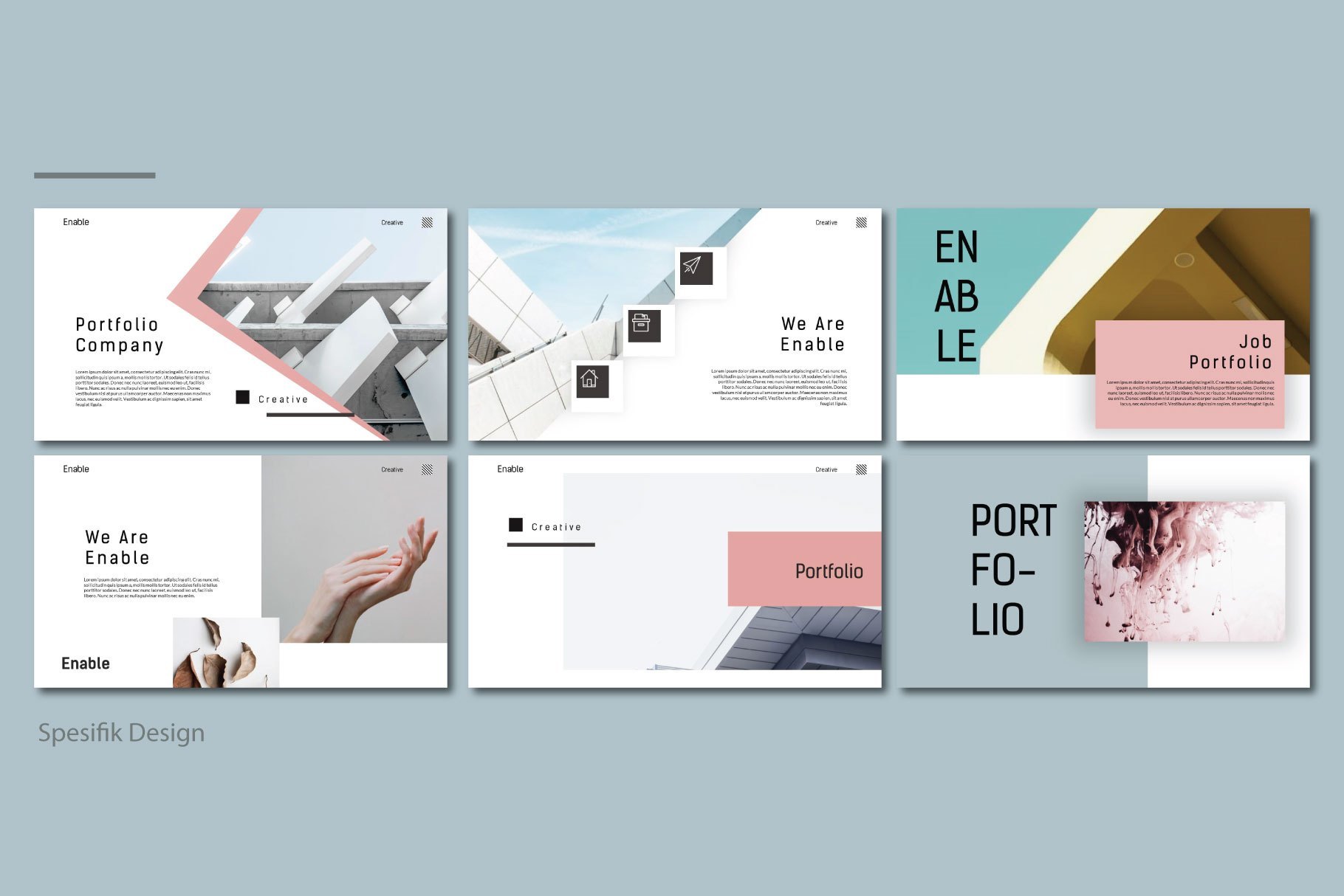 Enable Free Presentation Template