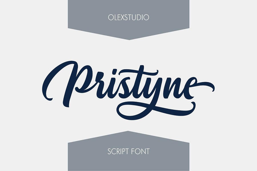 Pristyne Handlettering Script