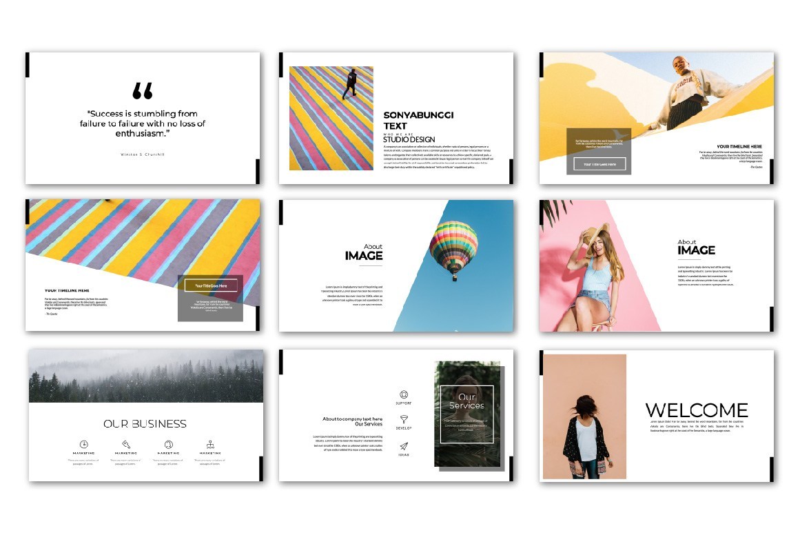 Sonya Bunggi Presentation Template
