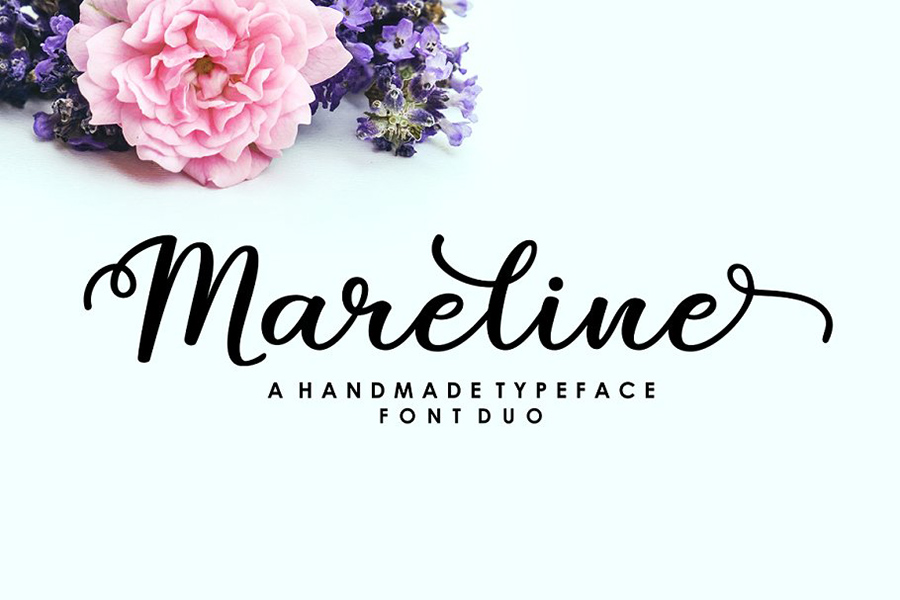 Mareline Script Free Demo