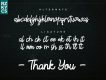 Slait Monoline Script Demo