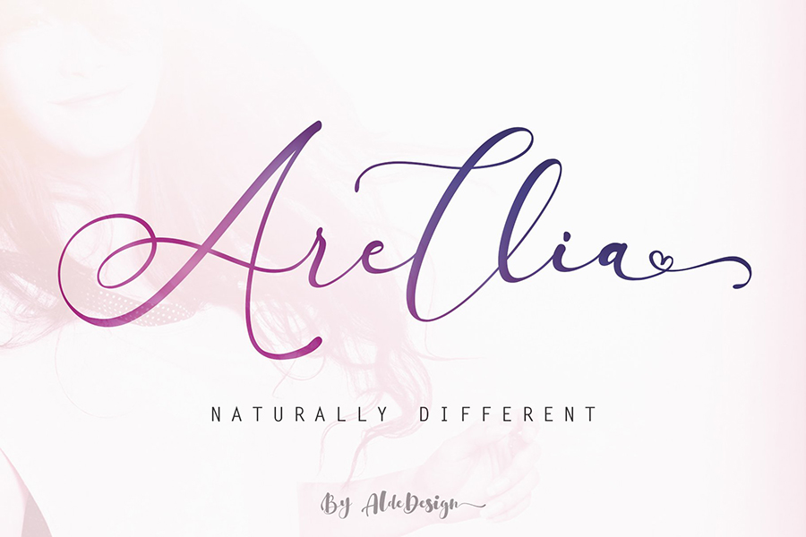 Arellia Handlettering Script