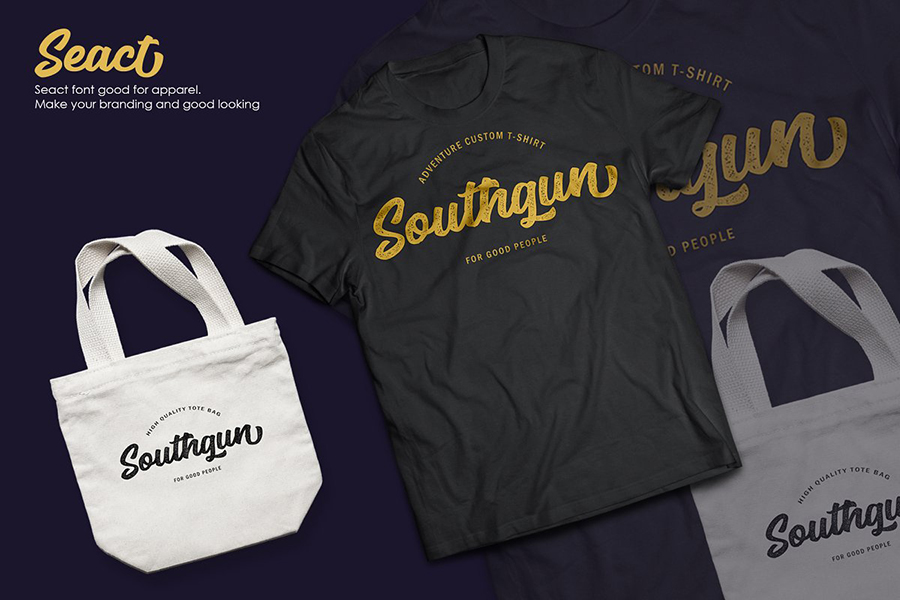 Seact Handlettering Script