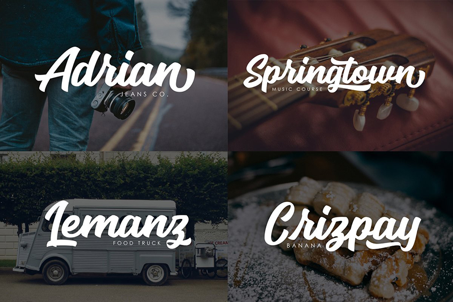 Seact Handlettering Script