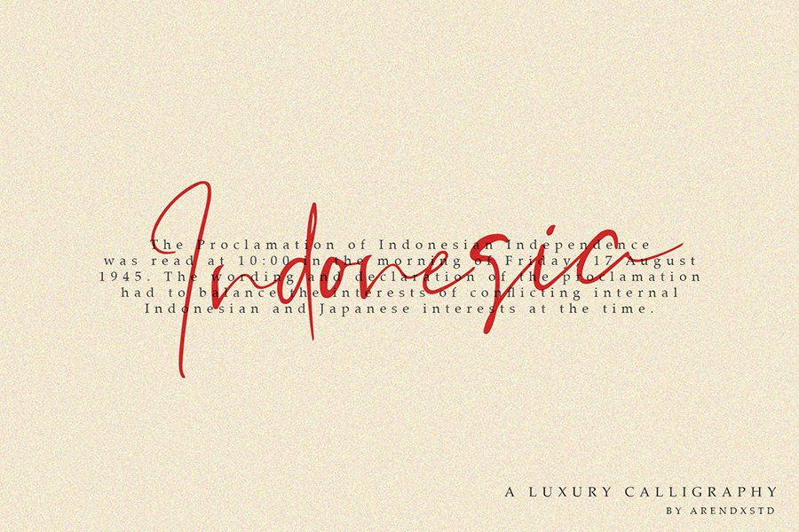 Orchest Luxurious Script Font
