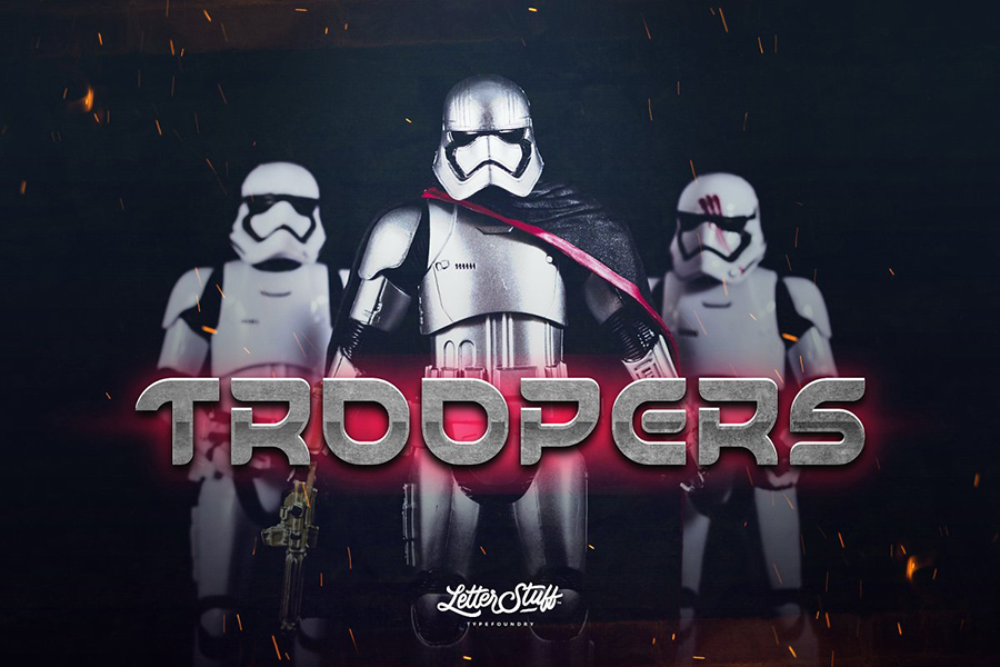 SpaceSurfer Display Font