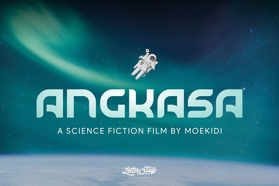 SpaceSurfer Display Font