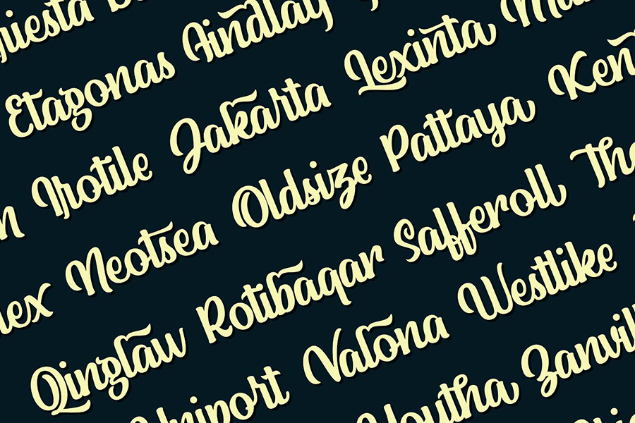 Standley Upright Script Font