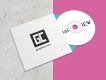 Free PSD Classic Disc Mockup