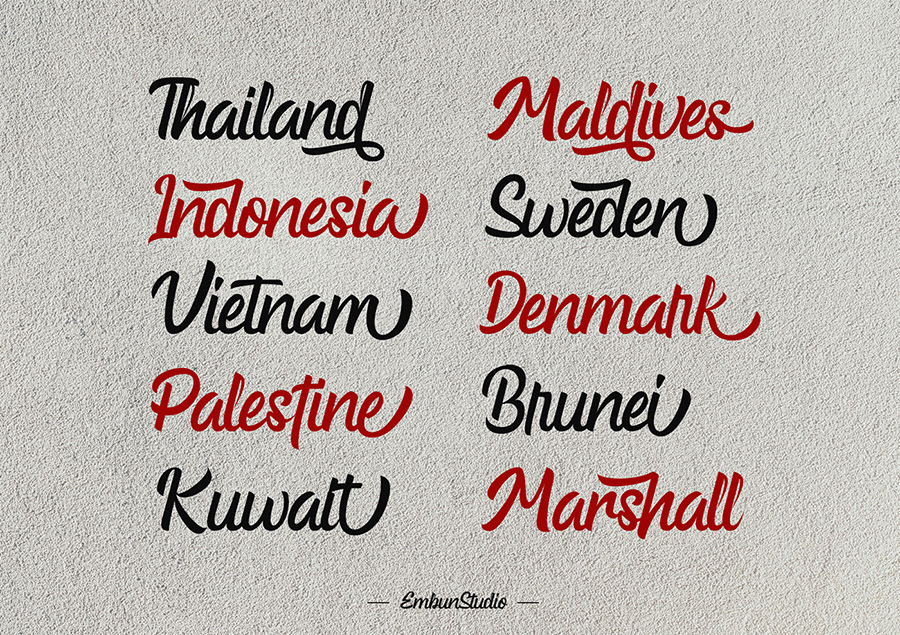 Hardwork Bold Script Font