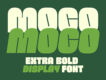 Moco – Extra Bold Display Font